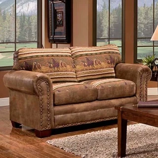 Wild Horses Lodge Loveseat