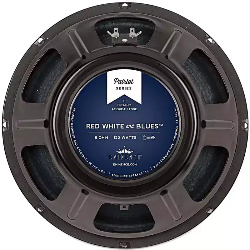 EMINENCE REDWHITEANDBLUES 12GUITAR SPKR/120W/8OHMS
