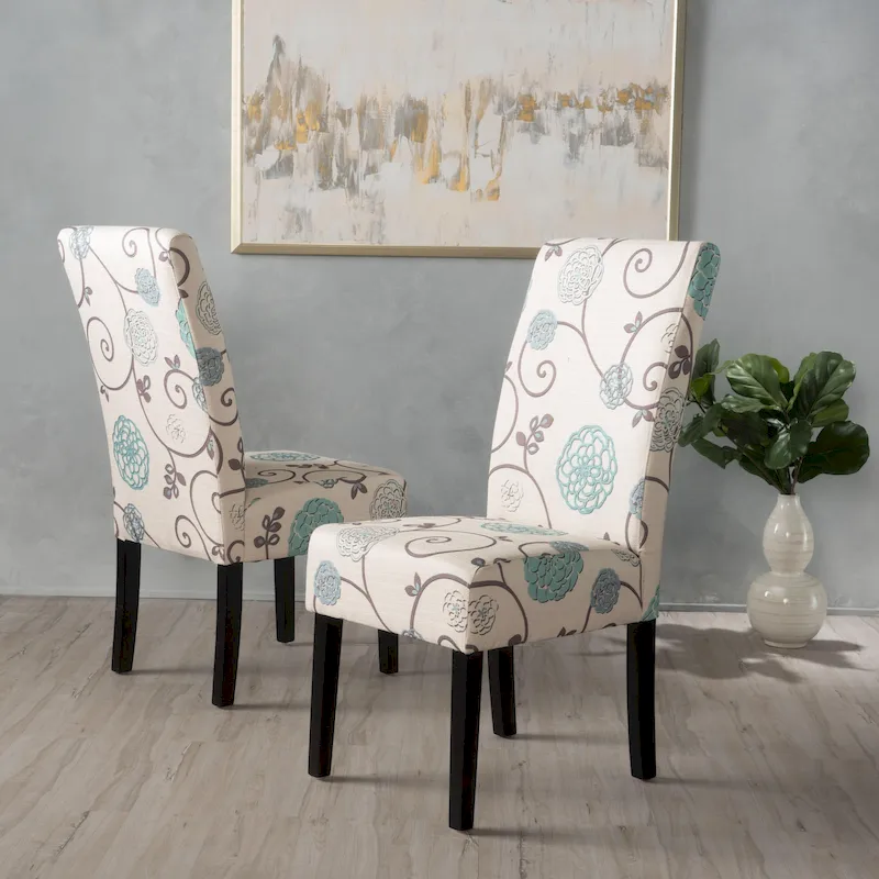 Christopher Knight Home Pollards Upholstered Dining Chairs (Set of 2) - N/A