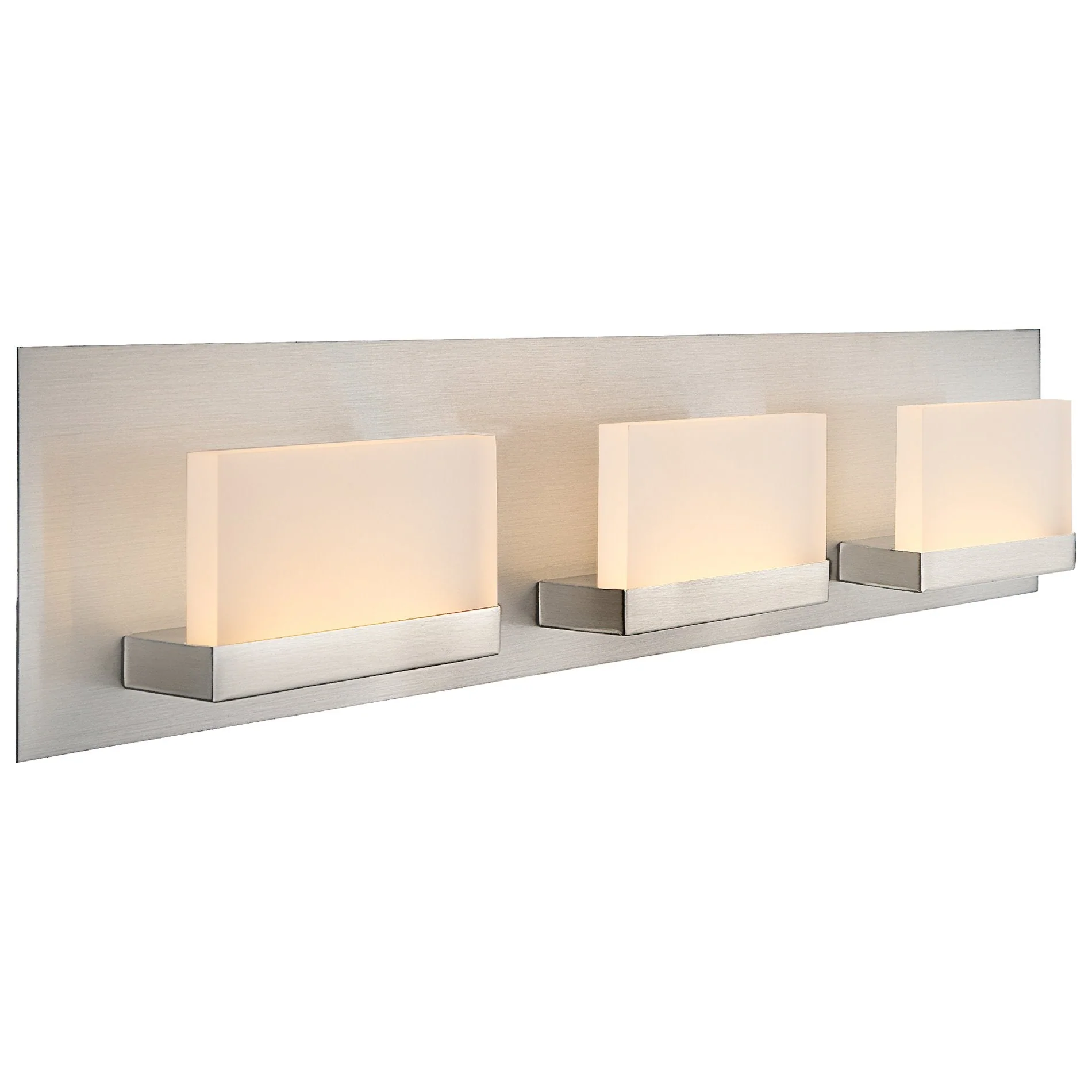 Everett 24 Modern 3-Light 30W Integrated LED (180W eq.) Bathroom / Vanity Light