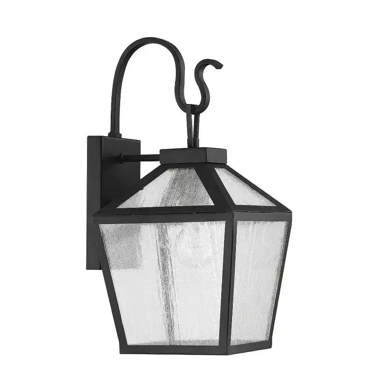 Savoy House Woodstock 1 - Light Wall Light in Black
