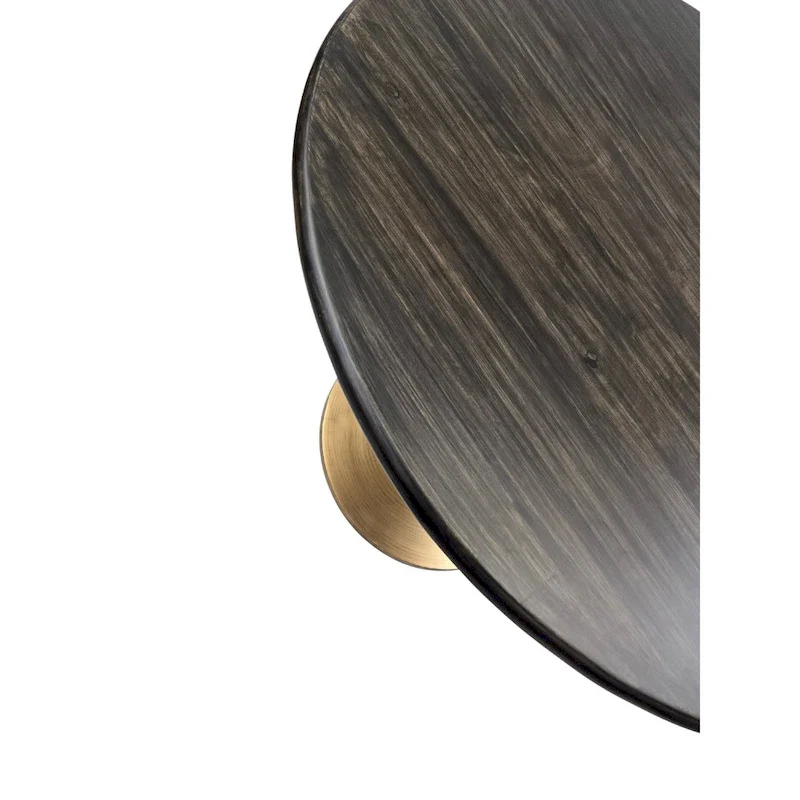 Carolina Living Alden Wood Top 36  Round Dining Table