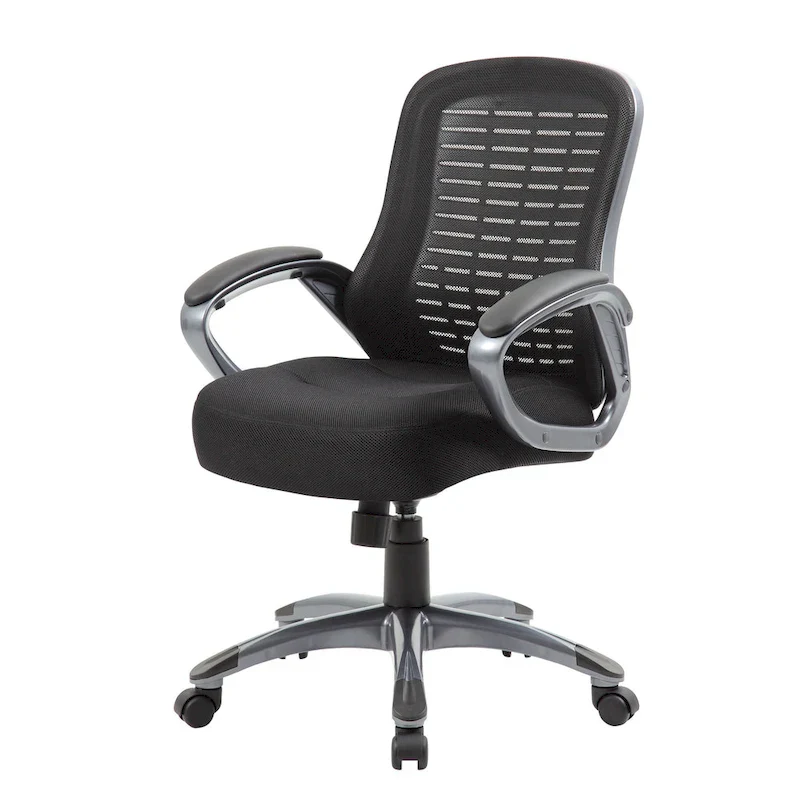 Ribbed High Back Mesh Office Chair