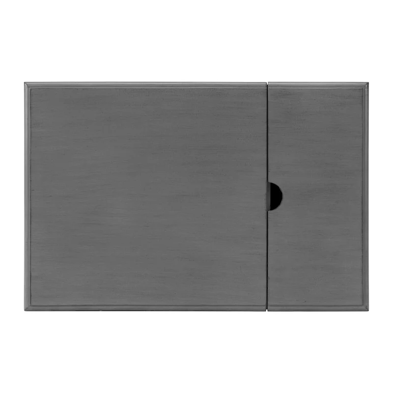 Elegant Chairside Table with Power