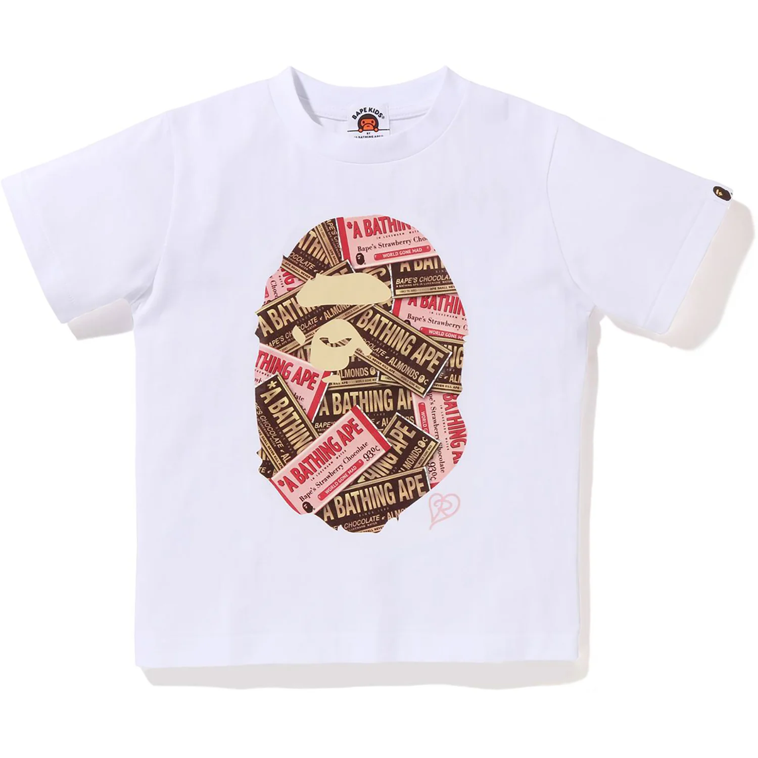 CHOCOLATE APE HEAD TEE KIDS