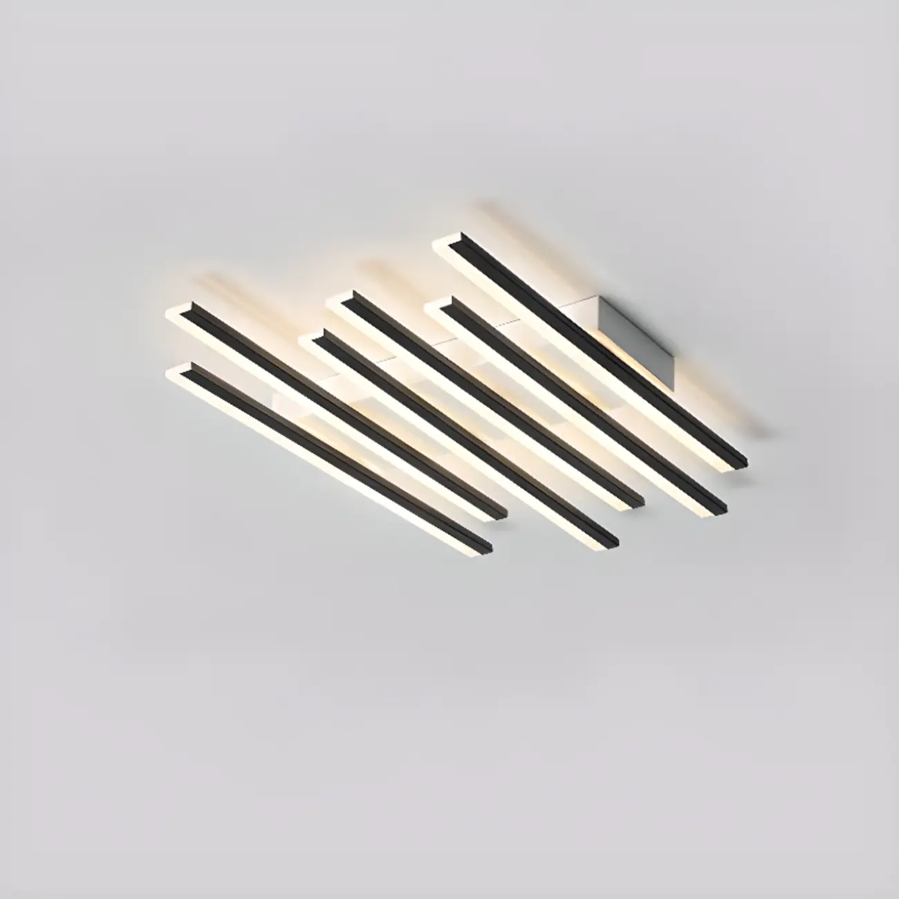 Linear LED Semi Flush Ceiling Light for Residential Use