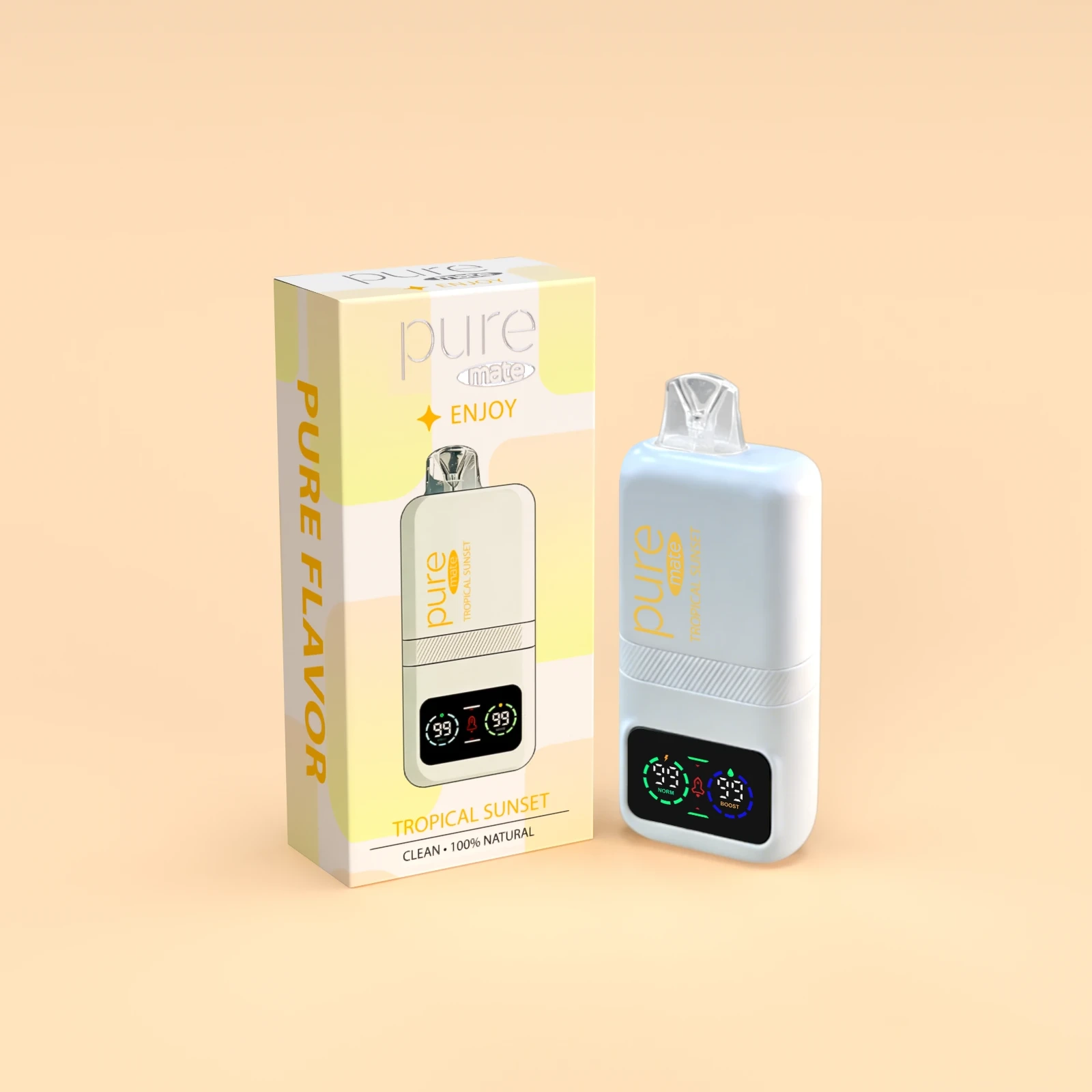 ENJOY Pure Flavor - Tropical Sunset | Pure Mate 10000  (Pre- order, Ship From April 8th) - pure-diffuser
