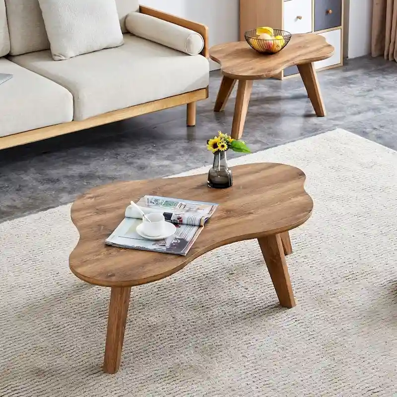 Modern Minimalist Cloud Shape Coffee Table