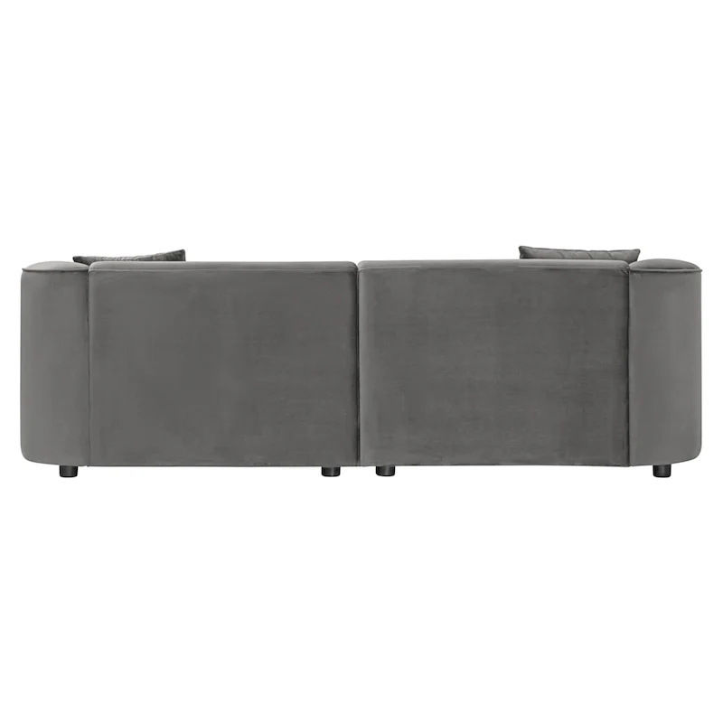 Christopher Knight Home - Allegra Sculptural 87 Curved Sofa