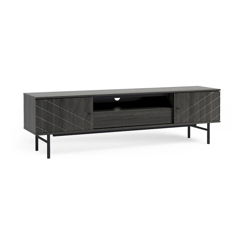 Studio London Amara 70.6 Media Console Oak Effect TV Stand