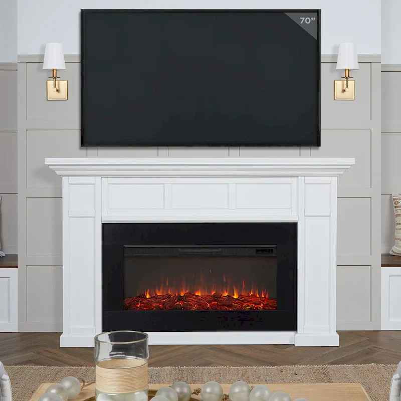 75 Landscape Electric Fireplace