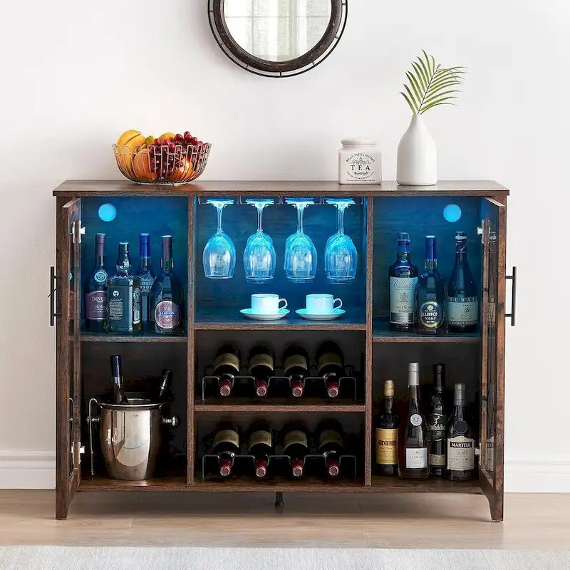 GAOMON Wine Bar Cabinet