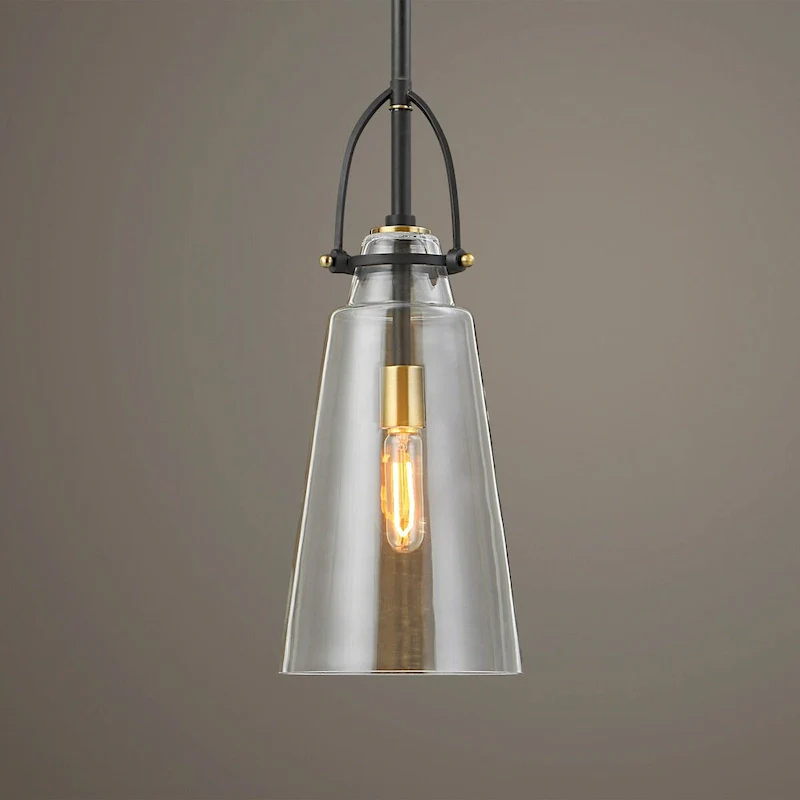 Uttermost Saugus Industrial 1 Light Pendant - 20 H x 8 Dia.