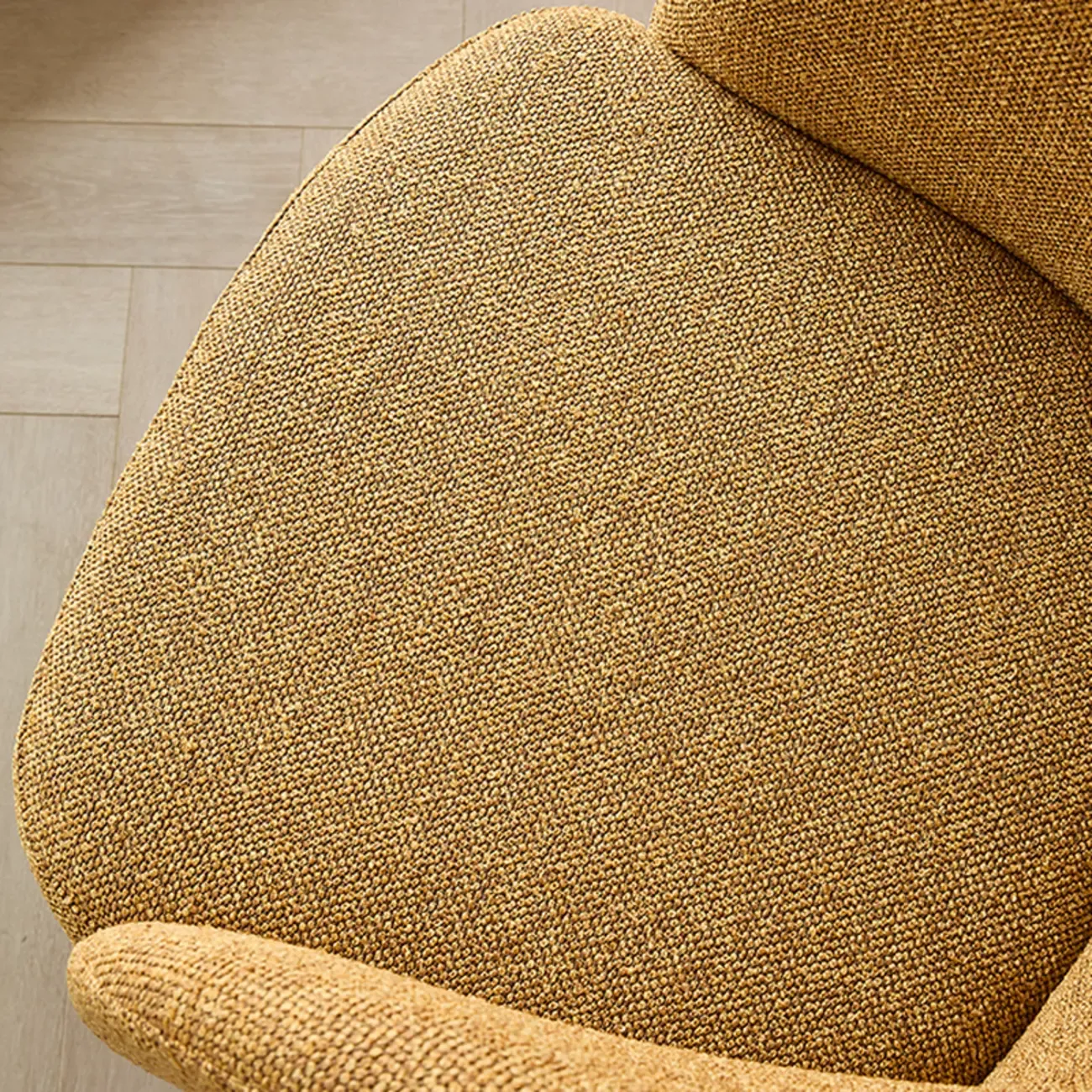 Modern Swivel Barrel Dining Chair with Arms