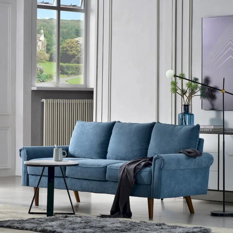 OVIOS Upholstered Mid-century Sofa