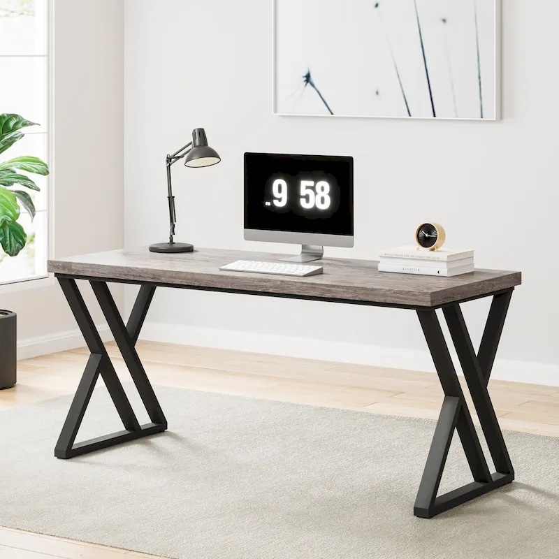 55 Heavy Duty Computer Desk, Office Desk