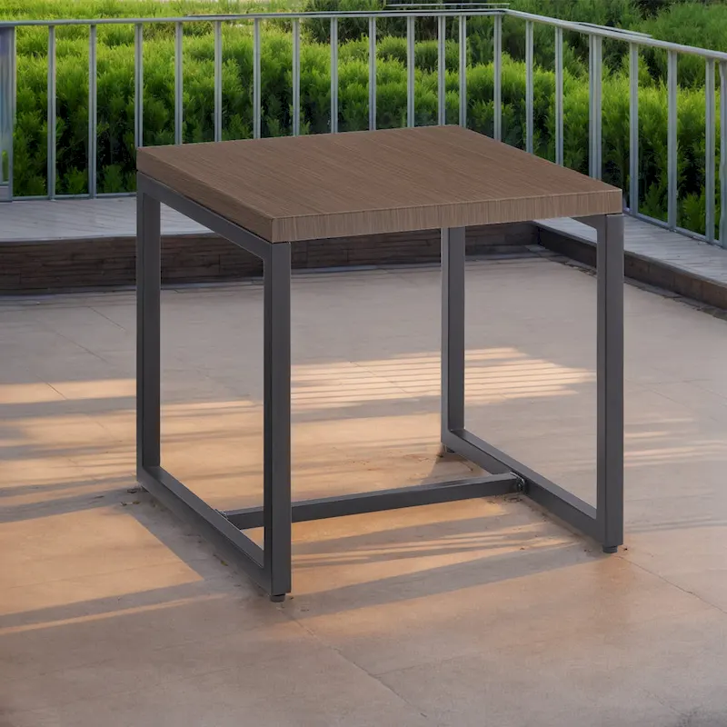 Patio Side Table Outdoor End Table