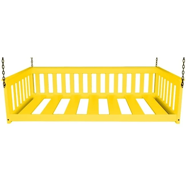 Pine Twin Mission Hanging Daybed with Chain