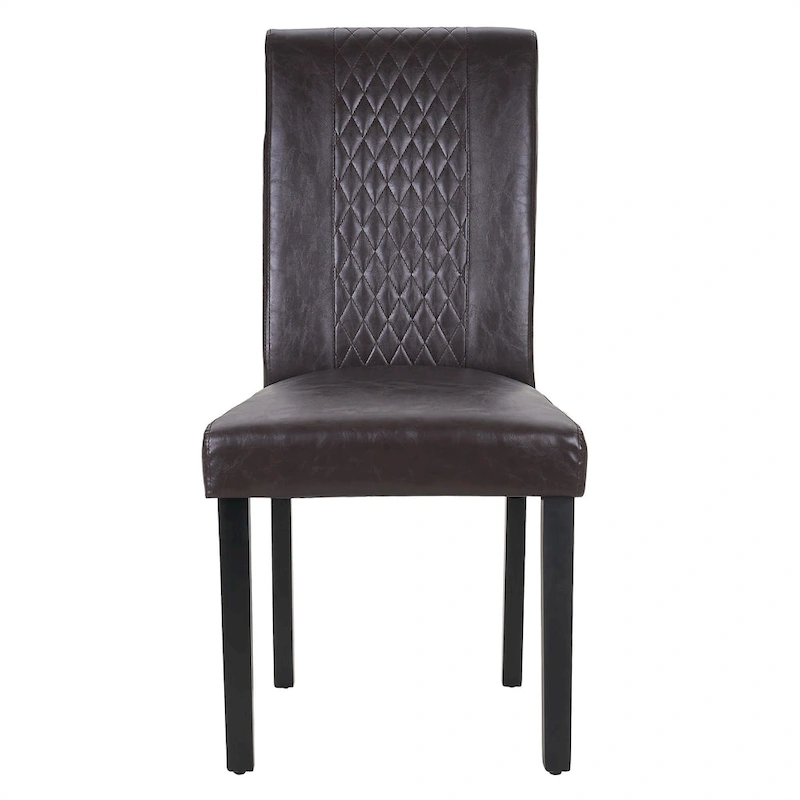 Upholstered Dining Chairs Set of 4 Parson Classic Upholstered Dining Chair,Modern 37 Parson Chairs