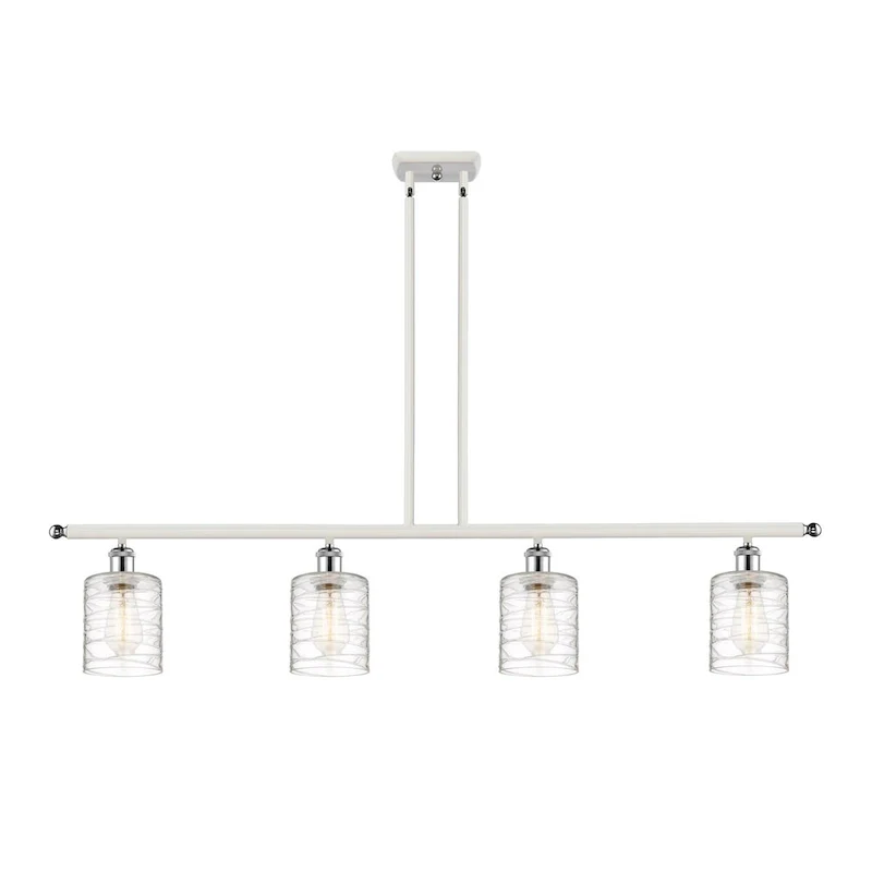 Innovations Lighting Ballston Cobbleskill - 4 Light 48  Island Light