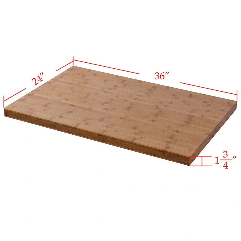 Eco-Friendly Natural Bamboo Kitchen Coffee Tabletop