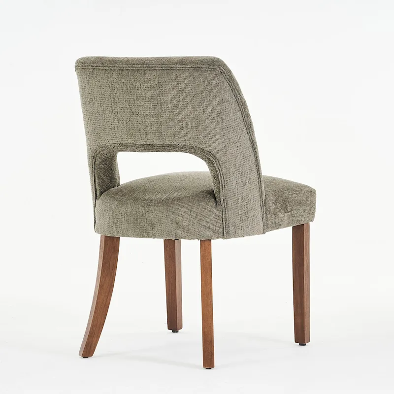 Set of 4 Fabric-upholstered Dining Chairs