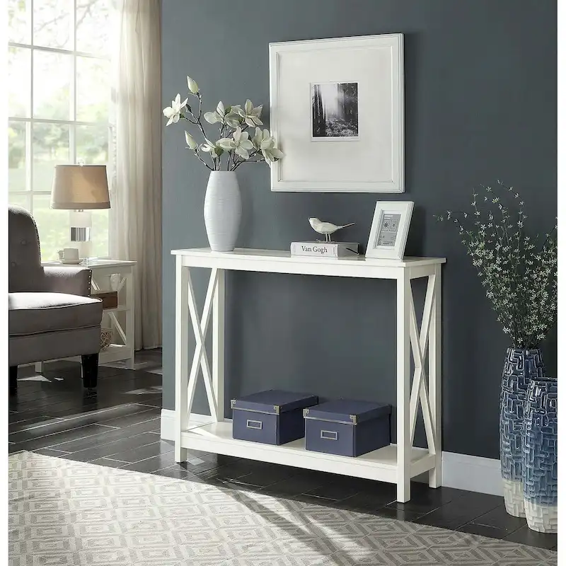 Convenience Concepts Console Table with Shelf