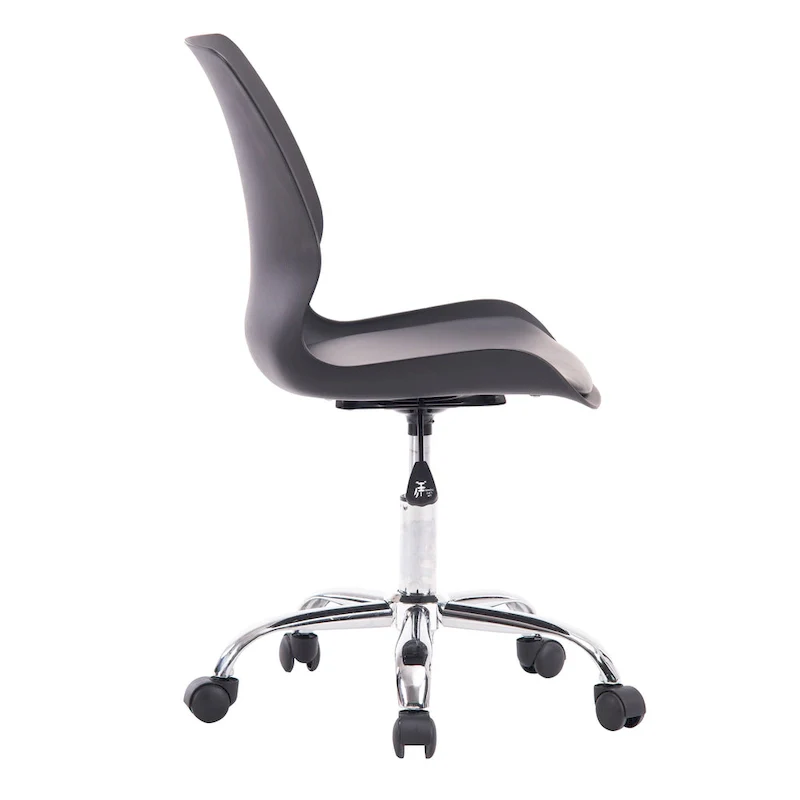 Adjustable Height Office Desk Chair with Wheels