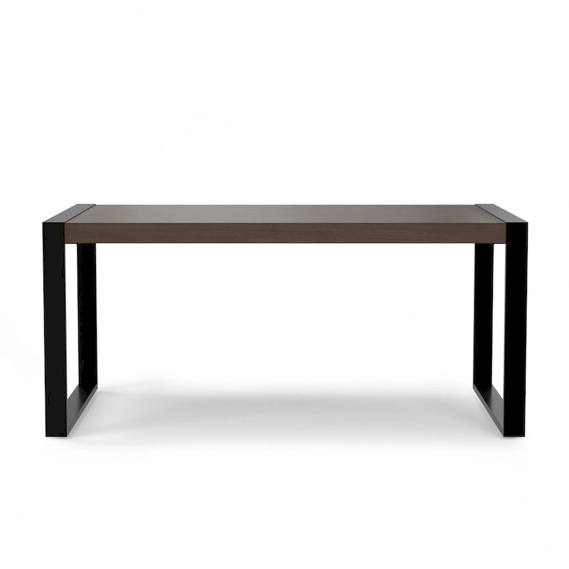 WyndenHall Phobe 66 inch x 40 inch Rectangle Modern Industrial Dining Table - 66 inches wide