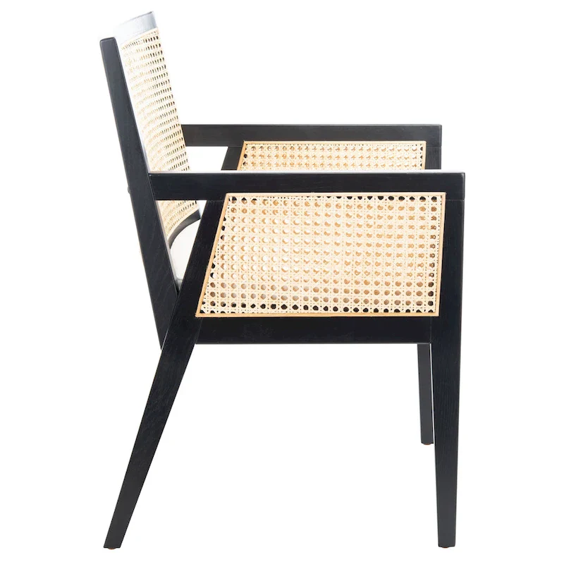 Couture Lupita Rattan Dining Chair - 21.9  W x 24.8  L x 33.9  H - 22Wx25Dx34H