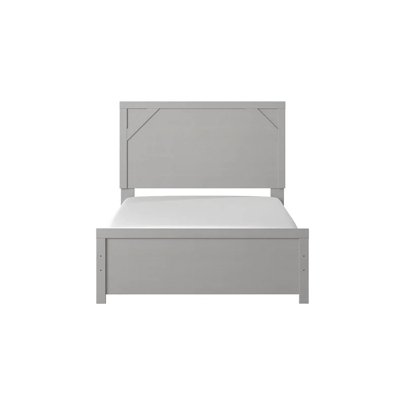 Cottonburg Gray Panel Bed
