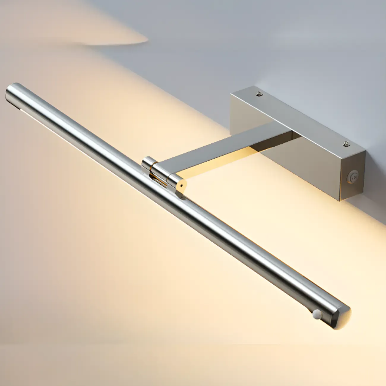 Modern Dimmable Metal Vanity Light Fixture for Bathrooms