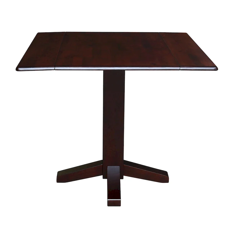Square Dual Drop Leaf Dining Table
