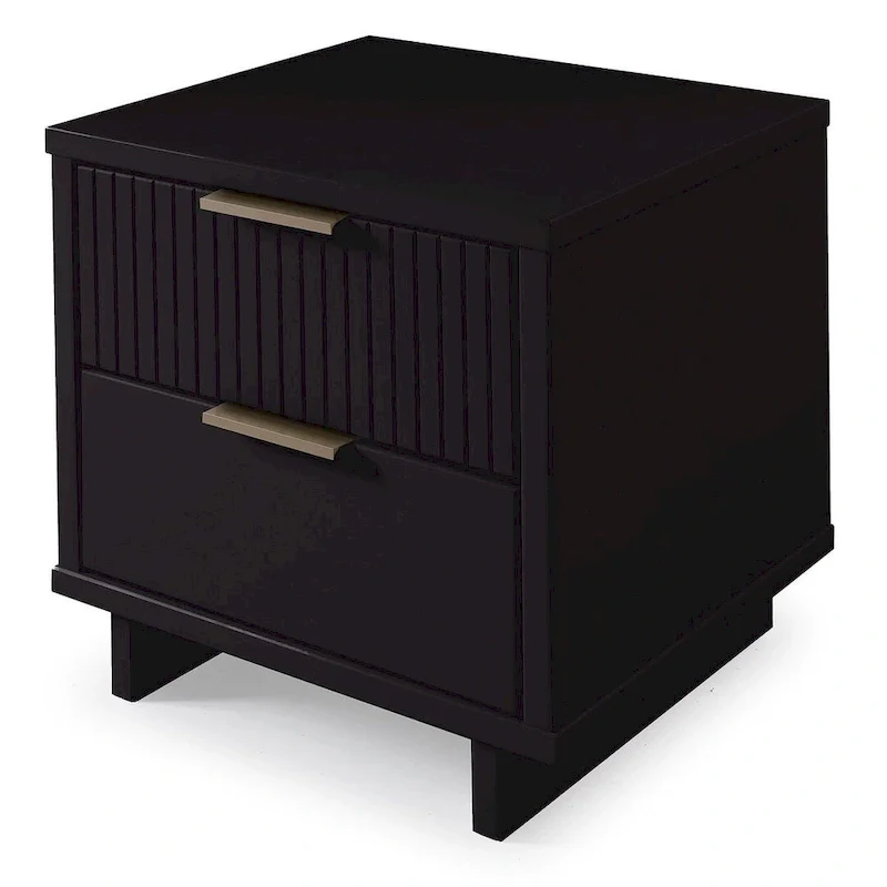 2.0 Granville Modern 2 Drawer Nightstand