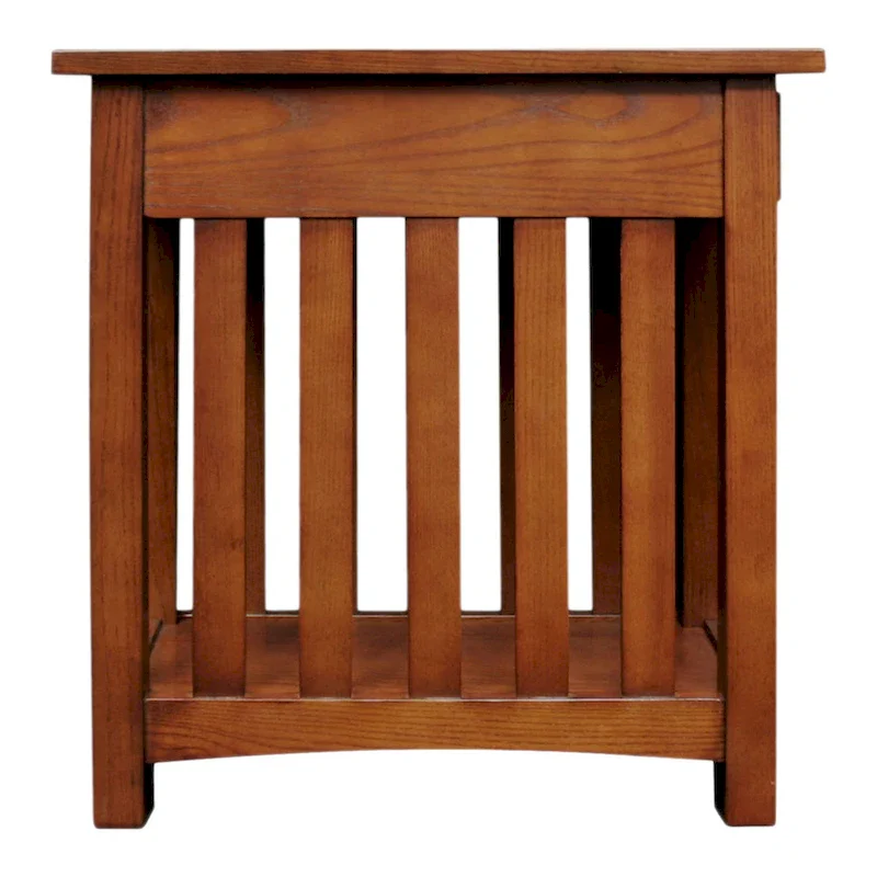 Impeccable Transitional 1 Drawer End Table