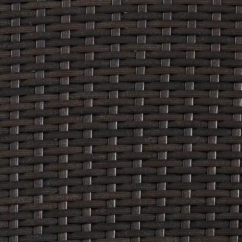 Crosley Palm Harbor OutdoorWicker Swivel Rocker Chair With Grey Cushions - 27 W x 27 D x25.5 H