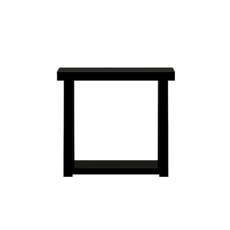 Plank and Beam Classic Console Table with Shelf - 36