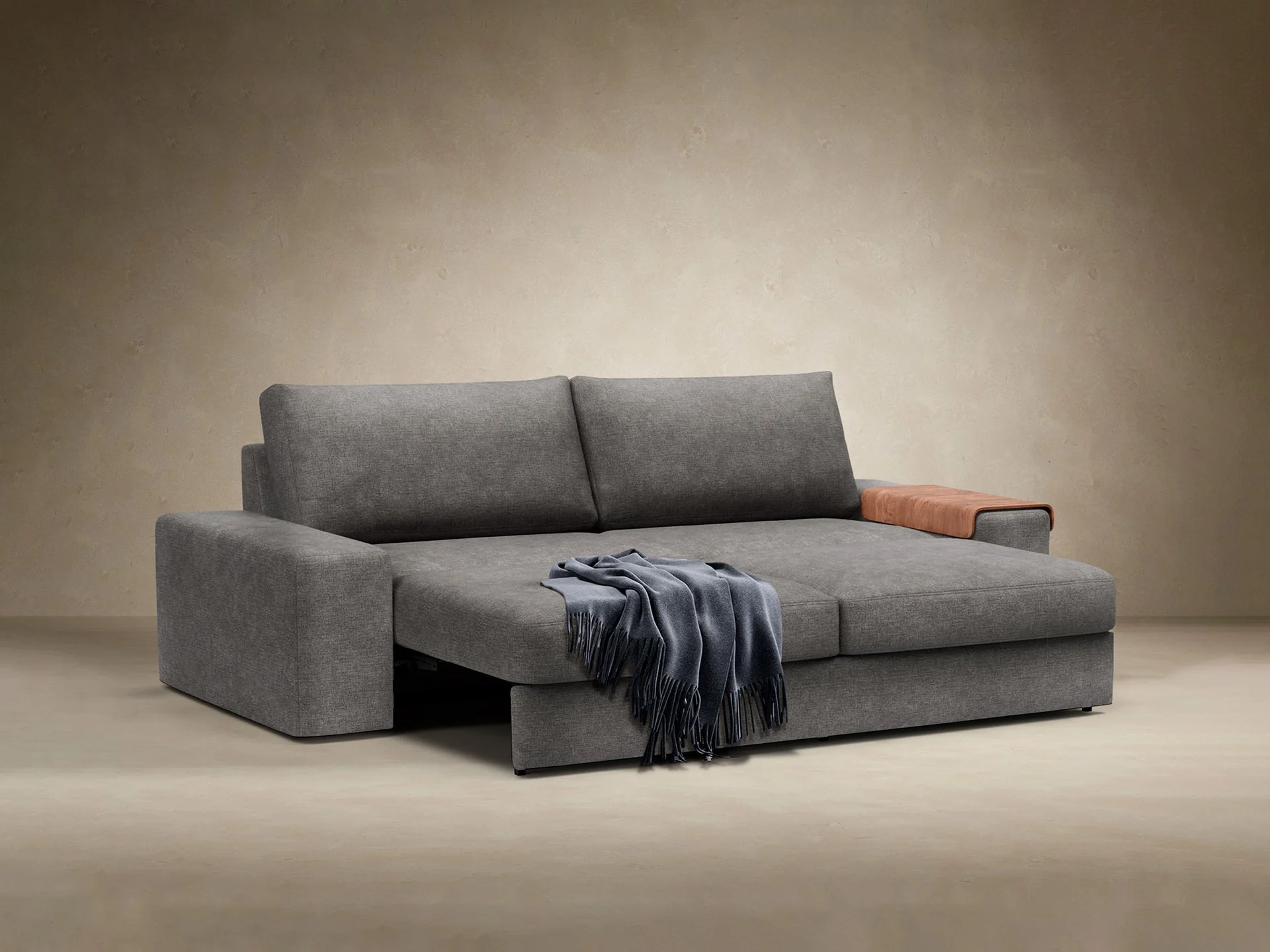 Vilander Wide Arms Sofa Bed