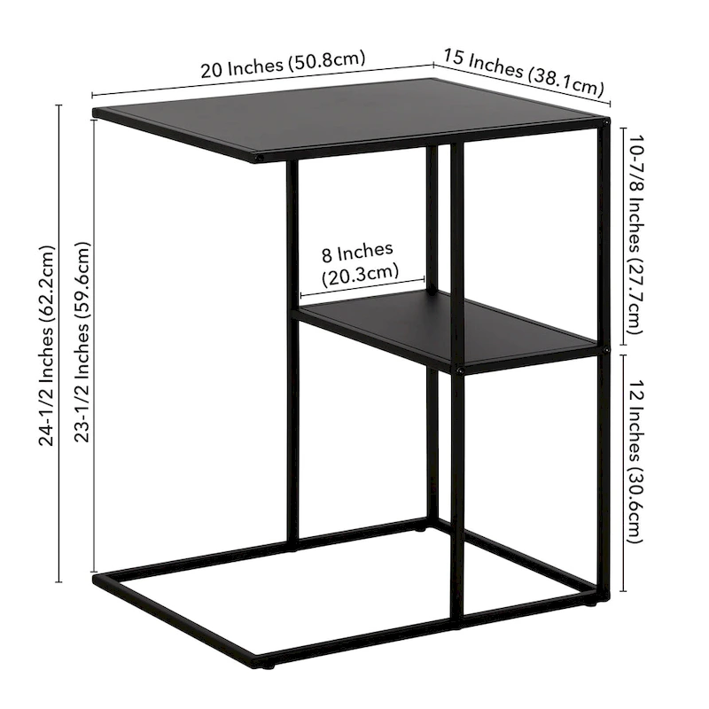Winthrop 20 Wide Rectangular Side Table