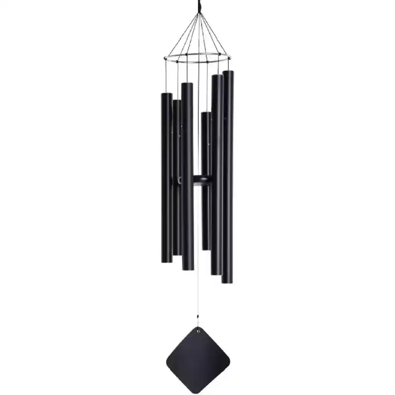 Music of the Spheres Mongolian Mezzo, Small-Medium Handcrafted, Precision Tuned, Weather Resistant Unique Outdoor Wind Chime, 38