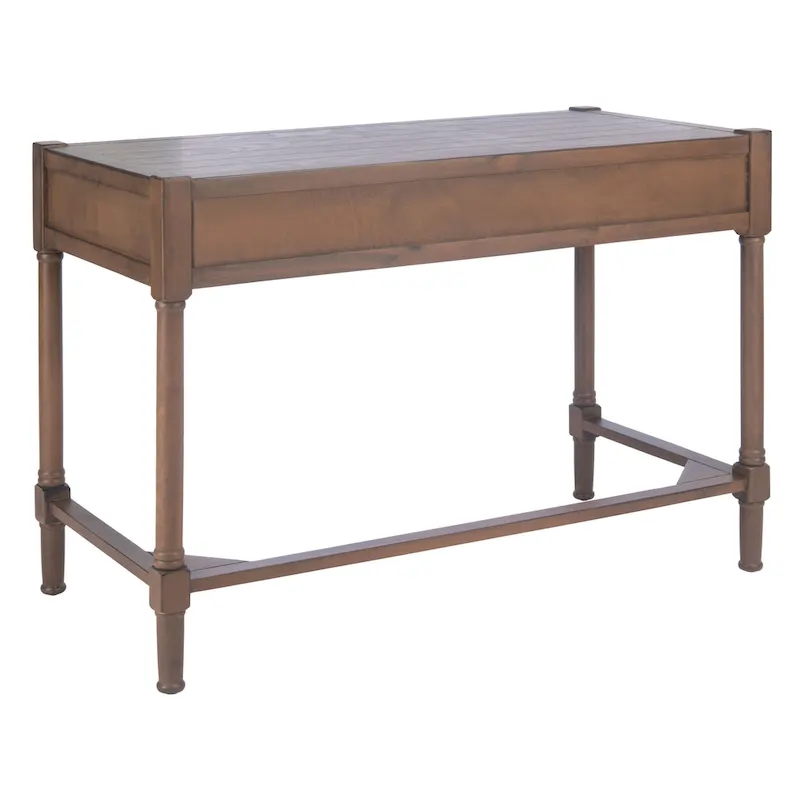 Zennure White Washed Grey Writing Desk