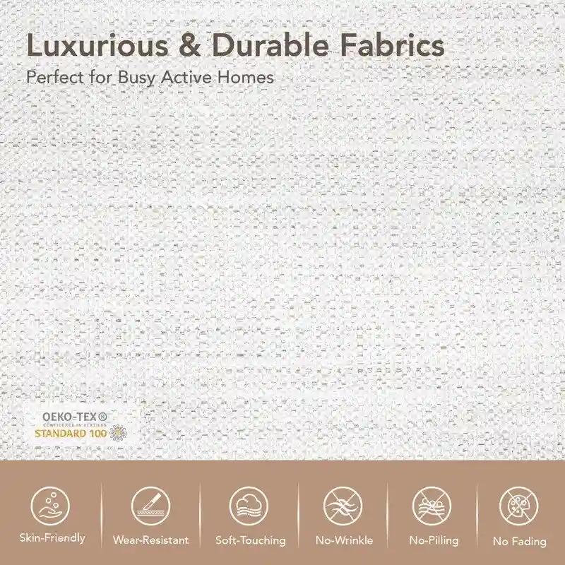 Cypress U-shape Sectional Couches Modular Sofa with Ottoman