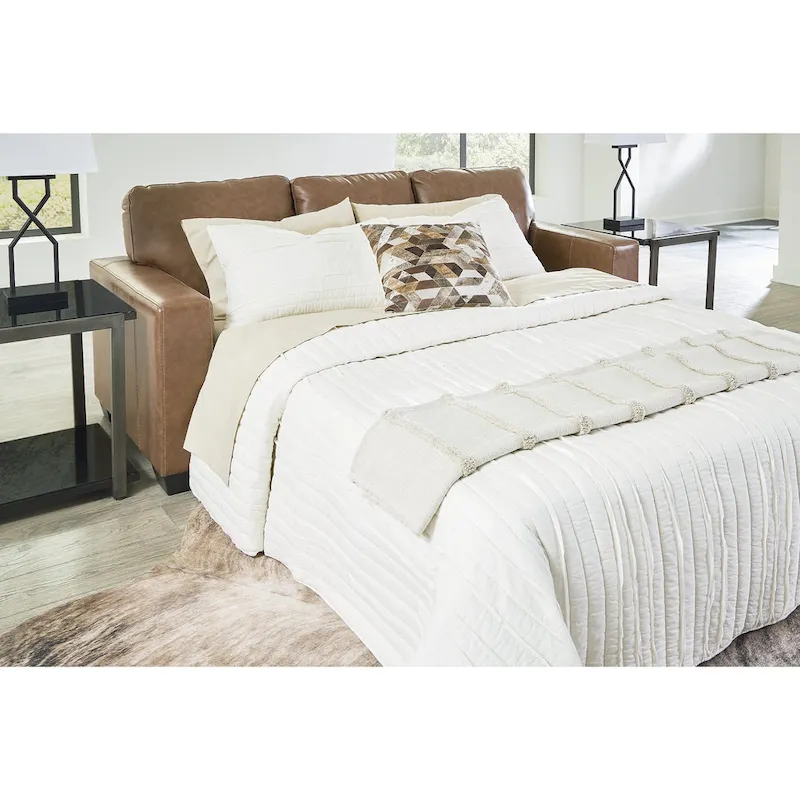 Caramel Queen Sofa Sleeper - 85W x 38D x 36H