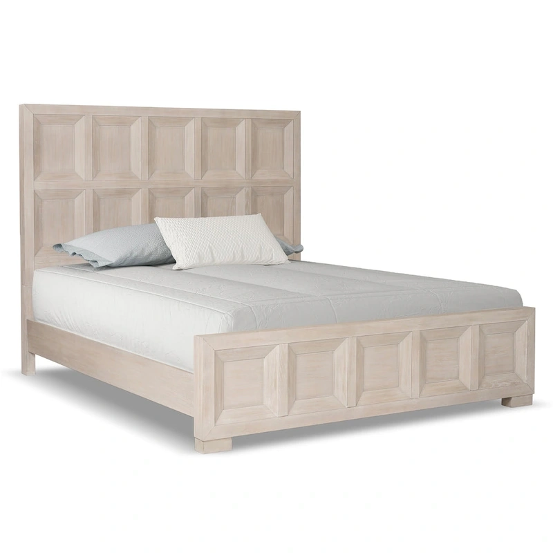 Furniture of America Durem Modern Classic Wood Panel Bed