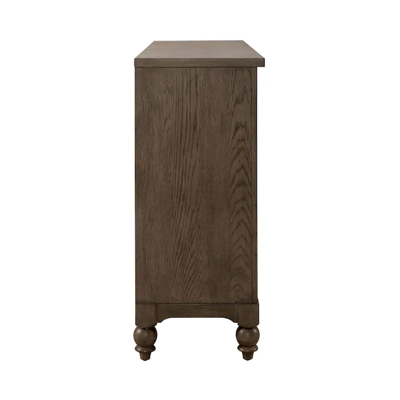 Americana Farmhouse Dusty Taupe 9 Drawer Dresser