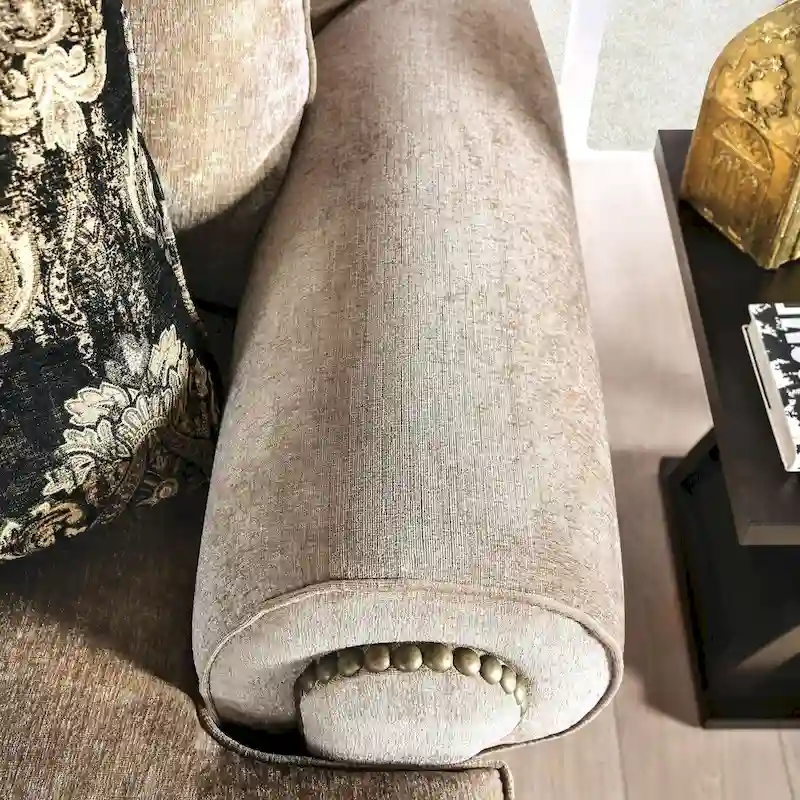 Jula Traditional Linen 2-piece Sofa Set