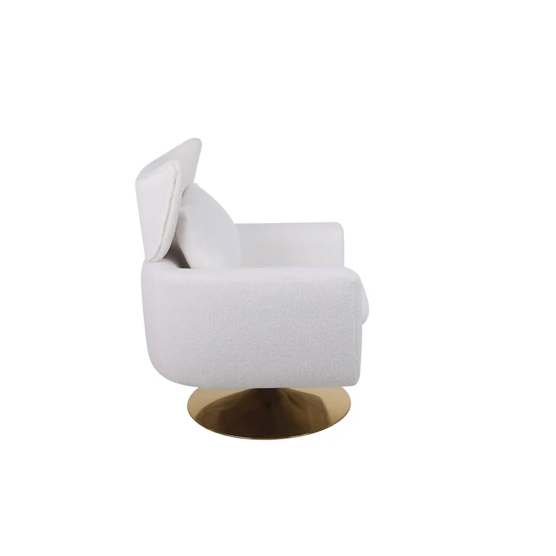 Mid-Century 360-degree Swivel Accent Chair