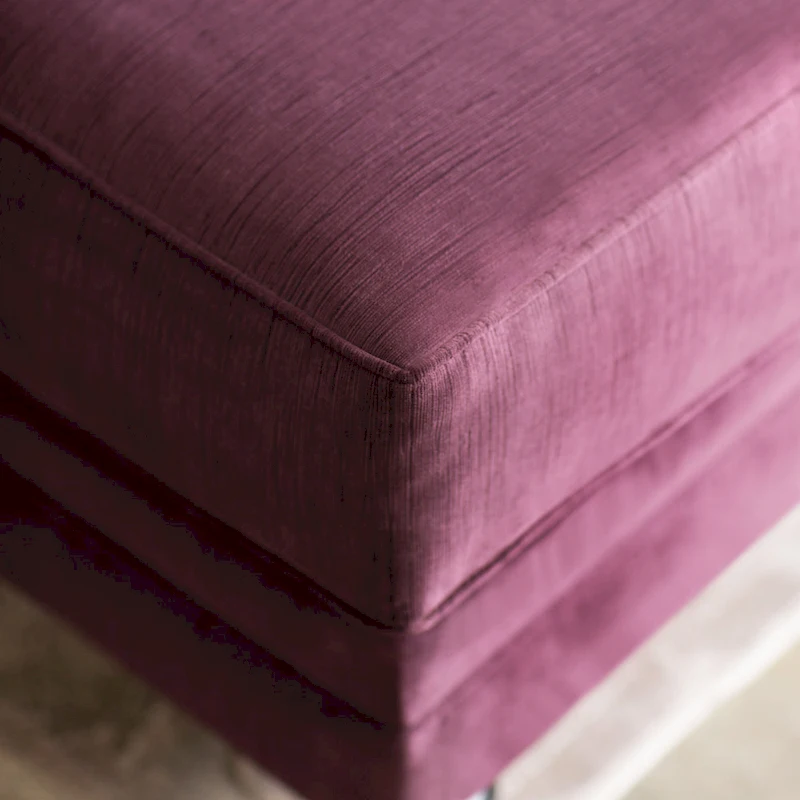 Gito Transitional Velvet Upholstered Tufted Back Sectional by Furniture of America