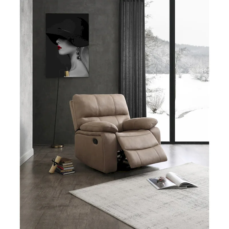 Betsy Furniture 3 Piece Microfiber Reclining Living Room Set, Sofa, Loveseat and Chair