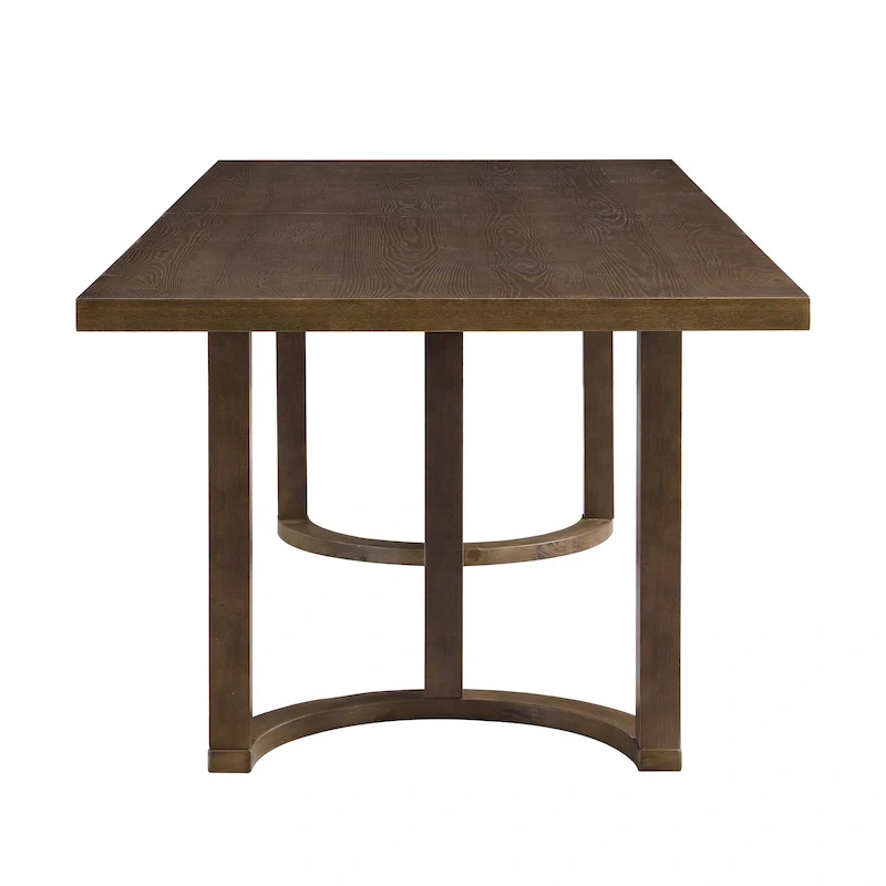 Kenneth Modern 95-Inch Dining Table with U-Shaped Trestle Base by Christopher Knight Home